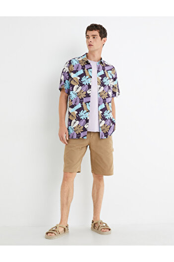 Koton Cargo Shorts Pocket Detailed Buttoned Cotton