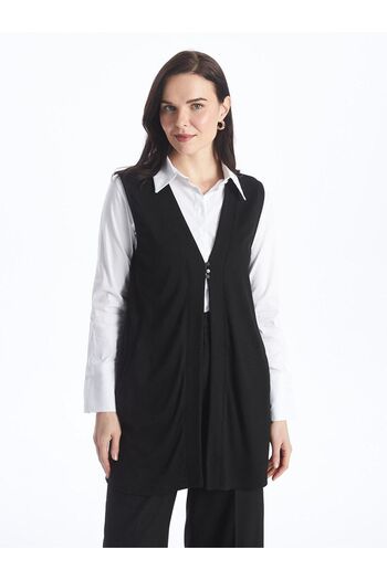 LC Waikiki Lcw Grace V-Neck Women's Vest