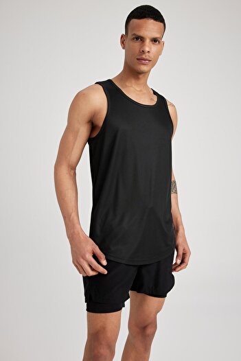 DeFacto Fit Slim Fit Bisiklet Yaka Sporcu Atlet Z5484az23sp