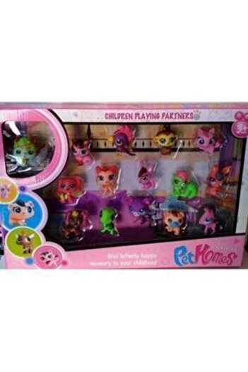 Littlest Pet Shop Pink Minis Figure Set