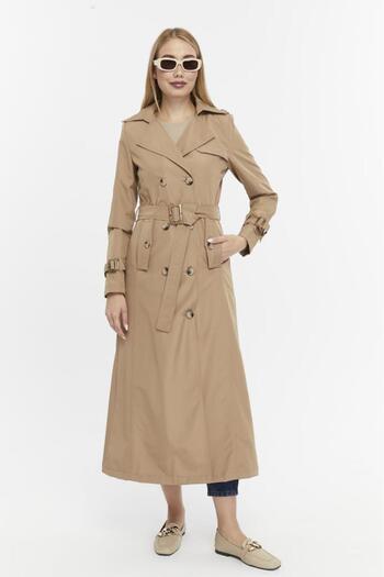 Jamila Long Seasonal Women's Trench Jacket