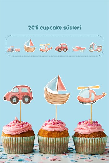 eddadijital Cupcake Pasta Süsü