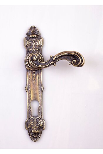 Seha Brass Cast Antique Yellow Color Yale Door Handle - 1 Piece