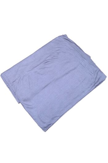 Han Ticarethane Comfortable Cut Gray Combed Shawl