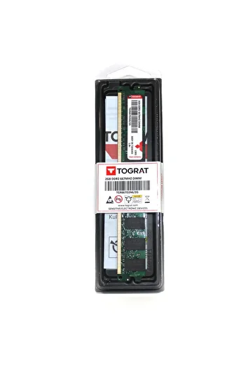 OEM Tograt DDR2 667 ميجا هرتز 2 جيجا رام - متوافق مع معالجات AMD و Intel