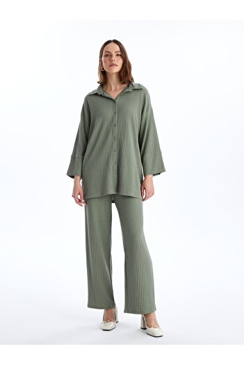 LC Waikiki Wide Leg and Elastic Waist Women's Trousers