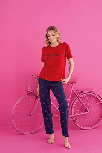 ELİTOL Cotton and Lycra Pajama Set