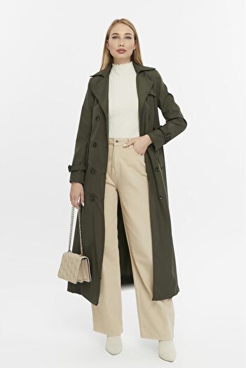 Jamila Long Seasonal Women's Trench Jacket
