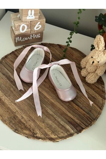 Li Puna Lilac Genuine Leather Baby Moccasin
