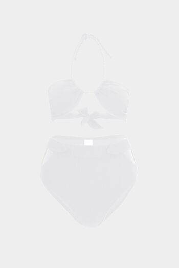 Açelya Okcu High Waist IDUNN Fit Premium Textured Women's Bikini Bottoms
