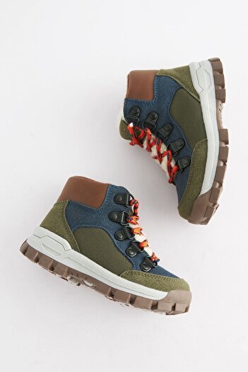 Next Baby Khaki Thermal Fleece Lined Waterproof Boots
