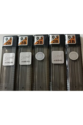 Tombo Tombow Min Lead Mono Lead 0.5 2B - Set of 5