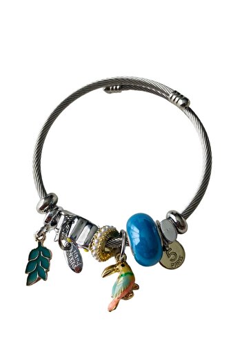 Tupek Store Women's Model Charm Steel Bracelet