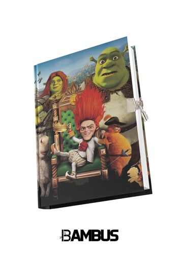 Bambus Home Comic Characters Locked Keepsake Daily Memory Book Star Kids Series