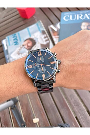 Bimodabu Men's Wristwatch - Roman Numeral and Stylish Design