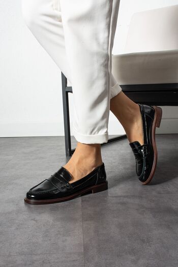 ZENNESHOES Γυναικεία Loafer Παπούτσια από γνήσιο δέρμα Stew
