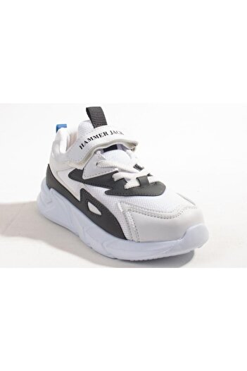 Hammer Jack 473105 White Gray Casual Boy's Sports Shoes