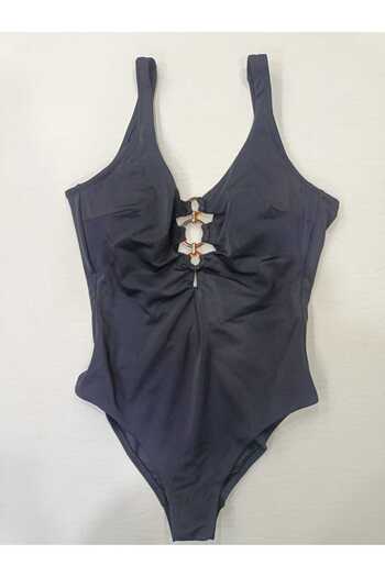 Kom Stylish Swimsuit with Buckle Detail