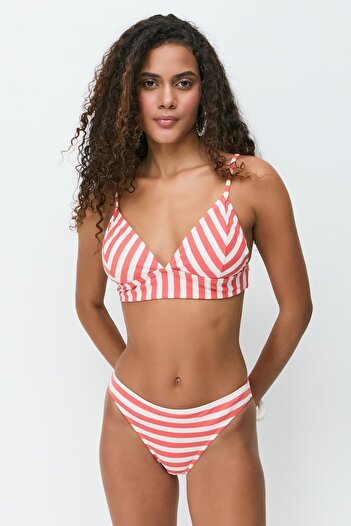 C&City Triangle Bikini Set 3284 White/Orange
