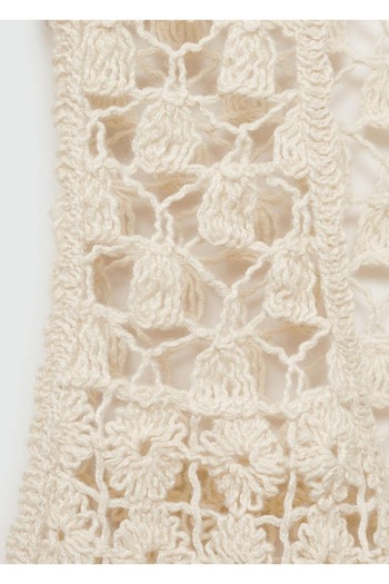 Mango Teen Embroidered Vest