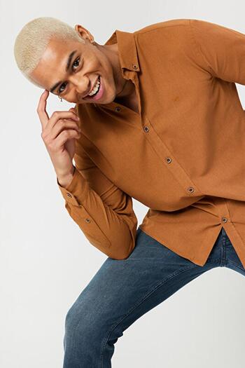 Loft Men's Long Sleeve Shirt Lf2027896-23y
