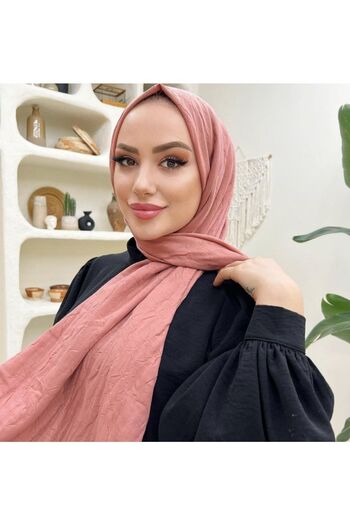 HAR-UM Ticaret Bamboo Shawl Salmon 75x190