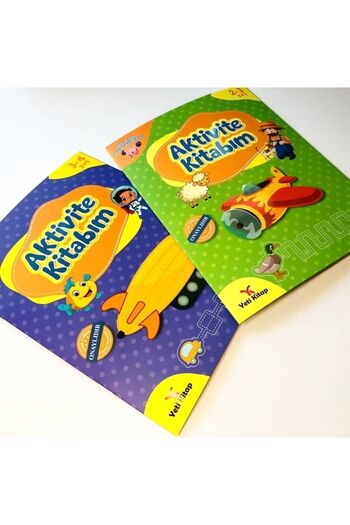 yeti kitap 2-4 Yaş Zeka Geliştirici Aktivite Seti