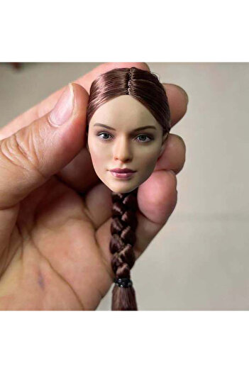 Choice VCF-2052 1/6 Russian Special Warfare Female Head Sculpt Suntan Female Soldier Head Carving Fit 12...