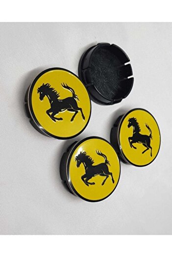 DURU DORUK Jant Göbeği 65/60 60mm Yuva 4lü Set Sarı