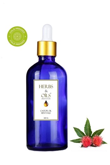 Herbs & Oils Castor Oil ( Cold Press ) Hint Yağı 100 ml ( Soğuk Sıkım )