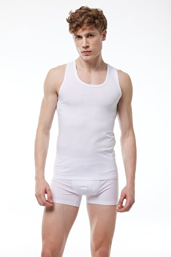 Malabadi Rambo 009 White Modal Athlete Athlete - Άνδρας