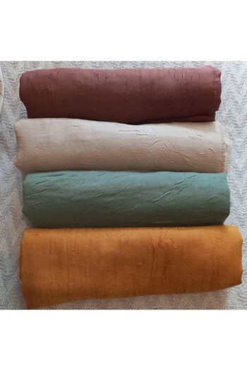 HAR-UM Ticaret Bamboo Kraş Shawl Set of 4