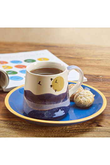 Paşabahçe Landscape 2 - Ceramic Mug Set 1 PC