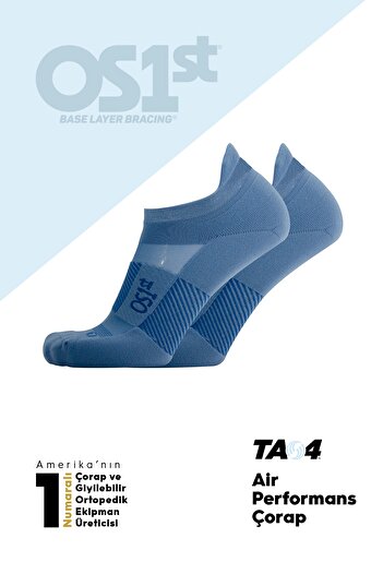 OS1st Unisex Günlük Kullanım Spor Çorap, Ultra Hafif, Antibakteriyal Özel Iplik