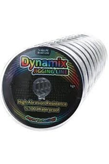 EFFE Dynamix Jigging 100 Meters Gray Braided Rope Line - 40mm - 61,25kg