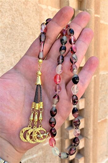Doğan Silver Gift Male Cat Eye Rosary Dgntsbh11119
