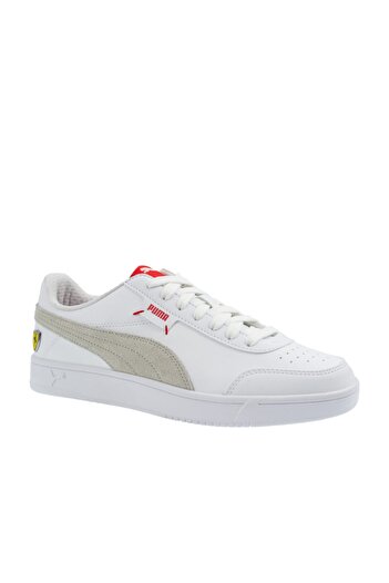 Puma Ο θρύλος του Ferrari Race Court Erkek Beyaz Spor Ayakkabı (306552-02)