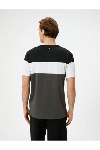 Koton Ανδρικό T-shirt Μαύρο 4sam10021nk