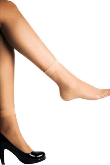 Müjde Women's Skin Sock Thin 20 Denim Socks 24 Pcs