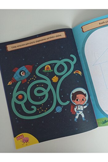 yeti kitap 2-4 Yaş Zeka Geliştirici Aktivite Seti