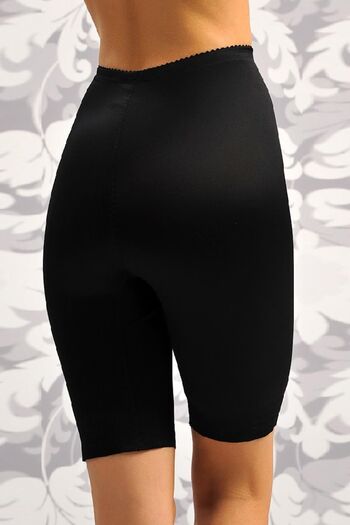 Anıl 2445 Women's High Waist Cuffed Slimming Seamless Shorts Corset