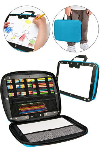 HeiN Small Wooden Children's Blackboard with Bag