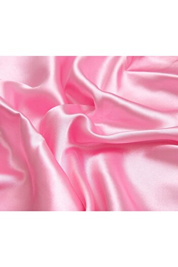 Tinybabyconcept 100% Silk Cotton Satin Pink Color Pillow Case 50x70cm