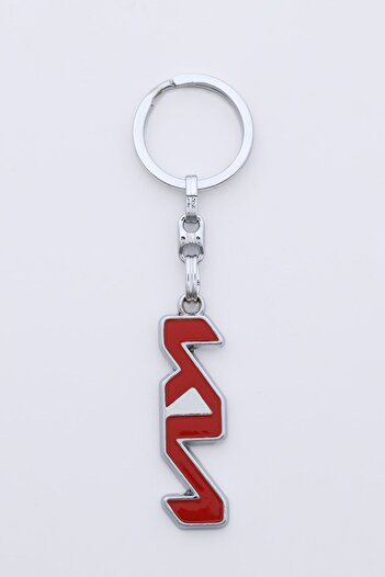 GARDENAUTO New Kia Key Chain Enameled Metal Automobile Key Ring Chrome Plated