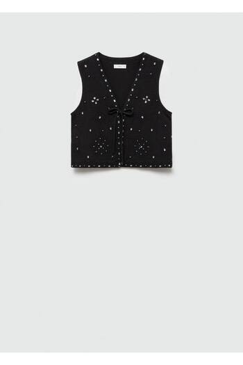 Mango Teen Black Jacket for Children