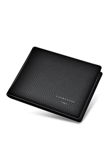 Laorentou Genuine Italian Leather Men's Wallet - Card Holder