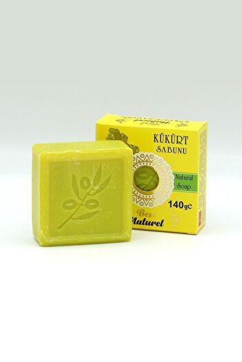 Salkım Natural Sulfur Soap Handmade 140 gr
