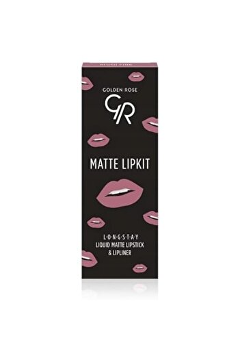 Golden Rose Gr Matte Lip Kit No: Pink 1 Pack (1 X 1 Piece)