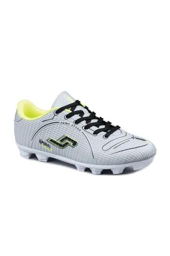 Jump 28223 Gray-Neon Green Football Boots