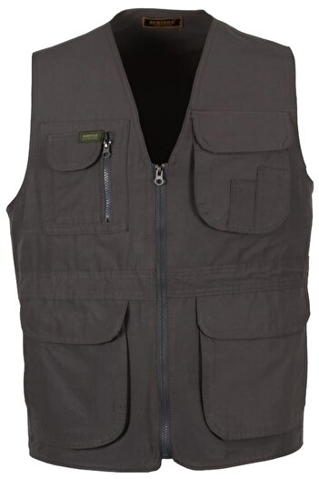 Modarar Linen Men's Vest - Regular Cut RAR01209 Hunting Vest